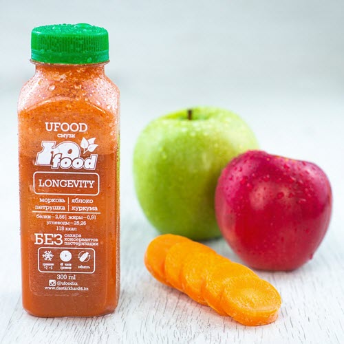 П/П Смузи Морковный 300г 118 ккал